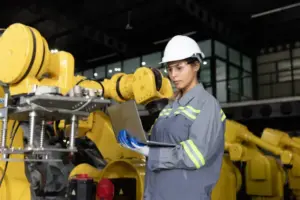 Treinamento em operação de máquinas